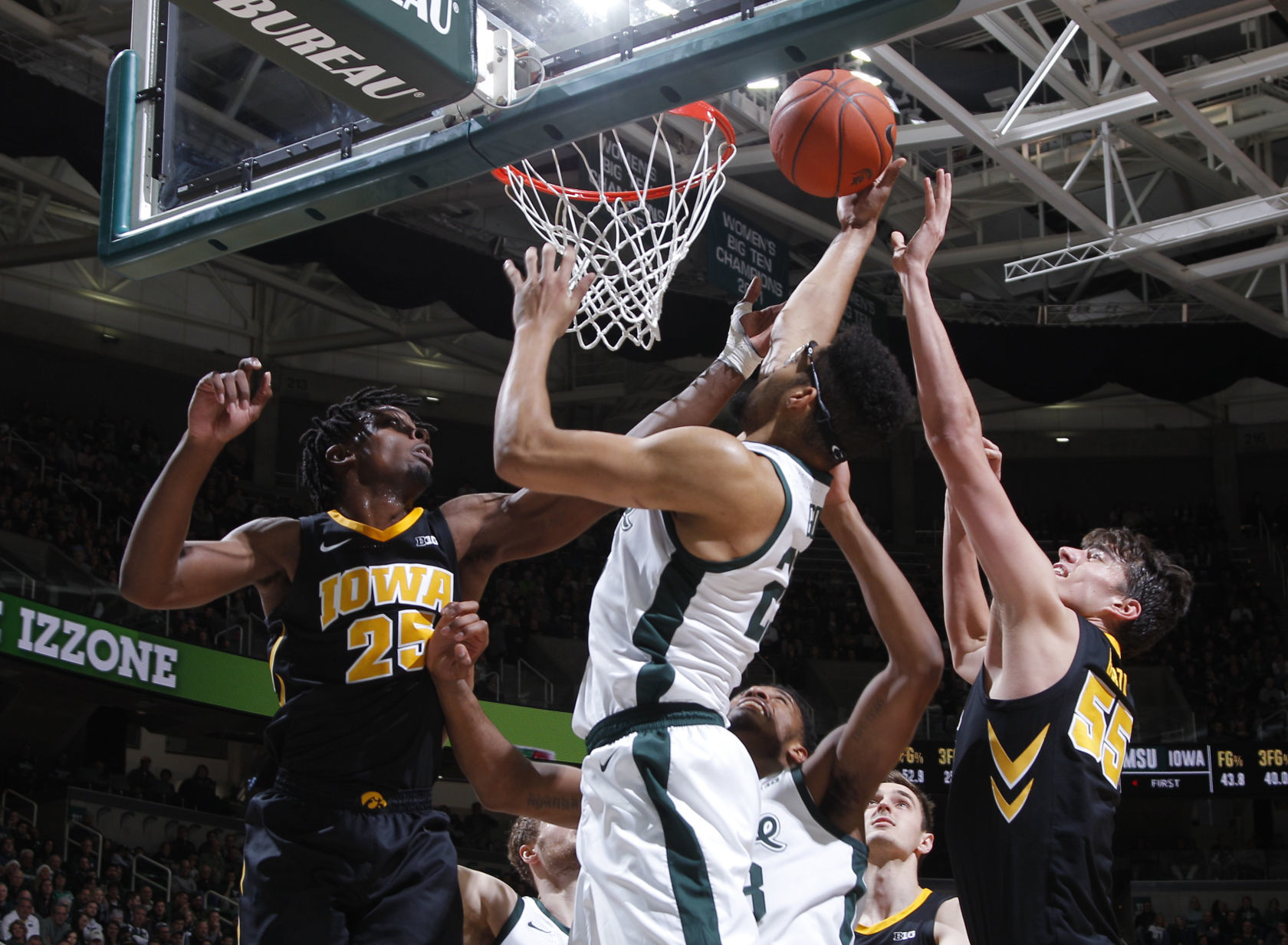 Iowa Michigan St Basketball